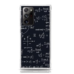 Mathematical-seamless-pattern-with-geometric-shapes-formulas Samsung Galaxy Note 20 Ultra Tpu Uv Case by Simbadda