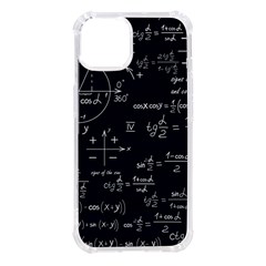 Mathematical-seamless-pattern-with-geometric-shapes-formulas Iphone 14 Tpu Uv Print Case