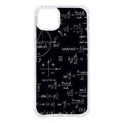 Mathematical-seamless-pattern-with-geometric-shapes-formulas Iphone 14 Plus Tpu Uv Print Case