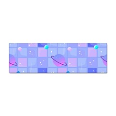 Seamless-pattern-pastel-galaxy-future Sticker (bumper) by Simbadda