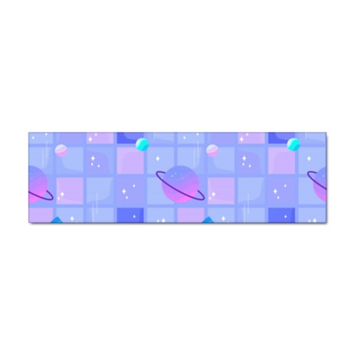 Seamless-pattern-pastel-galaxy-future Sticker Bumper (100 pack)