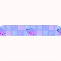 Seamless-pattern-pastel-galaxy-future Small Bar Mat by Simbadda