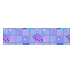 Seamless-pattern-pastel-galaxy-future Banner And Sign 4  X 1  by Simbadda