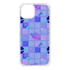 Seamless-pattern-pastel-galaxy-future Iphone 14 Tpu Uv Print Case