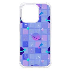 Seamless-pattern-pastel-galaxy-future Iphone 14 Pro Tpu Uv Print Case