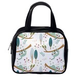 Pattern-sloth-woodland Classic Handbag (One Side) Front