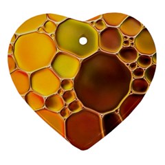 Abstract Oil Painting Ornament (heart) by Excel