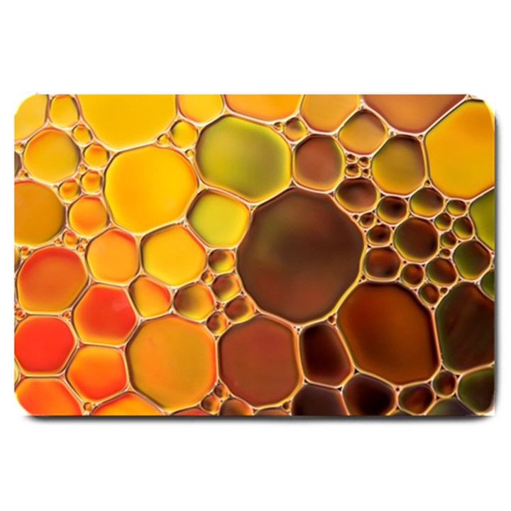 Abstract Oil Painting Large Doormat