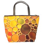 Abstract Oil Painting Bucket Bag Back