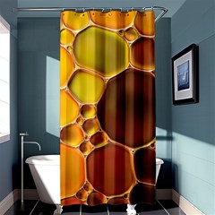 Abstract Oil Painting Shower Curtain 36  X 72  (stall)  by Excel