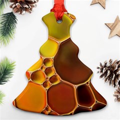 Abstract Oil Painting Ornament (christmas Tree) 