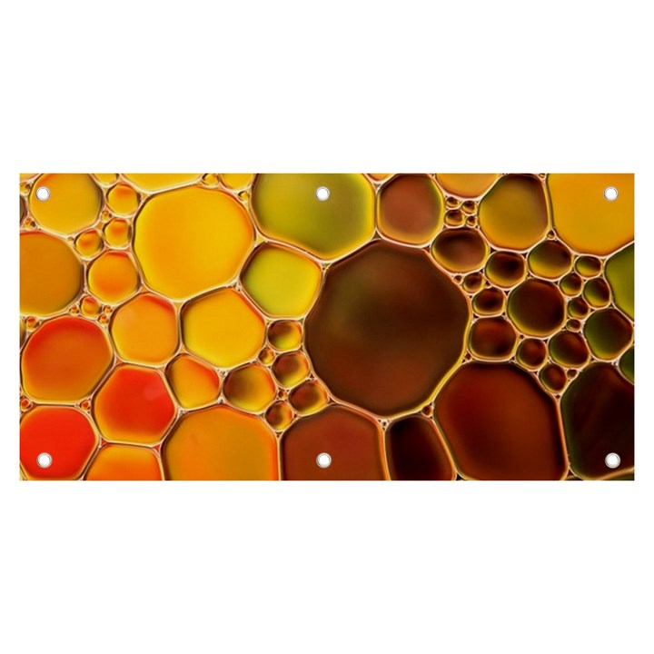 Abstract Oil Painting Banner and Sign 6  x 3 