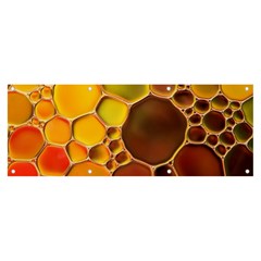 Abstract Oil Painting Banner And Sign 8  X 3  by Excel