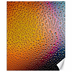 Rain Drop Abstract Design Canvas 8  X 10  by Excel