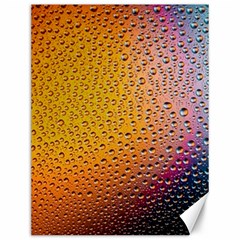 Rain Drop Abstract Design Canvas 12  X 16  by Excel