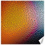 Rain Drop Abstract Design Canvas 16  x 16  15.2 x15.41  Canvas - 1