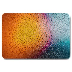 Rain Drop Abstract Design Large Doormat by Excel