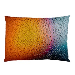 Rain Drop Abstract Design Pillow Case by Excel