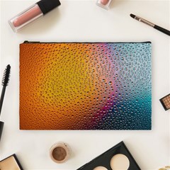 Rain Drop Abstract Design Cosmetic Bag (large) by Excel