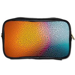 Rain Drop Abstract Design Toiletries Bag (one Side) by Excel