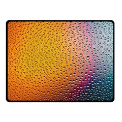 Rain Drop Abstract Design Fleece Blanket (small) by Excel