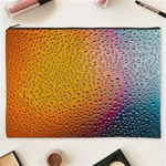 Rain Drop Abstract Design Cosmetic Bag (XXXL) Front