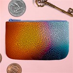 Rain Drop Abstract Design Large Coin Purse Front