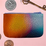 Rain Drop Abstract Design Large Coin Purse Back