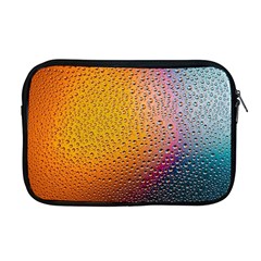 Rain Drop Abstract Design Apple Macbook Pro 17  Zipper Case by Excel