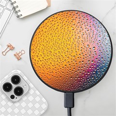 Rain Drop Abstract Design Wireless Fast Charger(black) by Excel