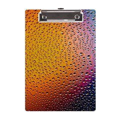 Rain Drop Abstract Design A5 Acrylic Clipboard by Excel