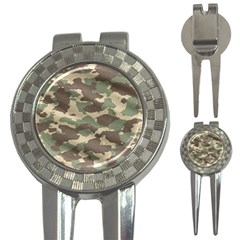 Camouflage Design 3-in-1 Golf Divots