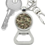 Camouflage Design Bottle Opener Key Chain Front