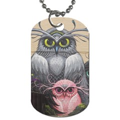 Graffiti Owl Design Dog Tag (one Side) by Excel