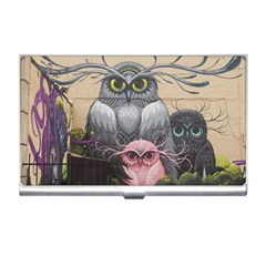 Graffiti Owl Design Business Card Holder by Excel