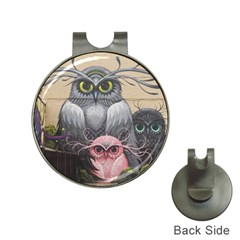 Graffiti Owl Design Hat Clips With Golf Markers by Excel