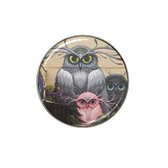 Graffiti Owl Design Hat Clip Ball Marker (4 Pack) by Excel