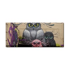 Graffiti Owl Design Hand Towel