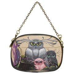 Graffiti Owl Design Chain Purse (one Side) by Excel