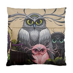 Graffiti Owl Design Standard Cushion Case (one Side) by Excel