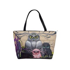 Graffiti Owl Design Classic Shoulder Handbag