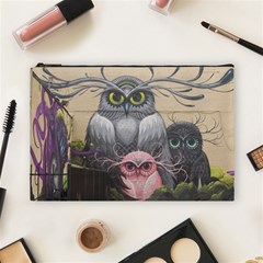 Graffiti Owl Design Cosmetic Bag (large) by Excel