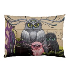 Graffiti Owl Design Pillow Case (two Sides) by Excel