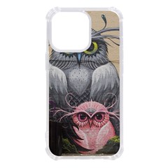 Graffiti Owl Design Iphone 13 Pro Tpu Uv Print Case by Excel