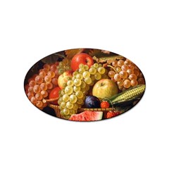 Fruits Sticker Oval (100 Pack)