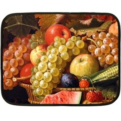 Fruits Two Sides Fleece Blanket (mini) by Excel