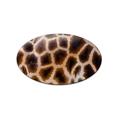 Giraffe Skin Design Sticker Oval (10 Pack) by Excel