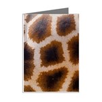 Giraffe Skin Design Mini Greeting Cards (Pkg of 8) Right