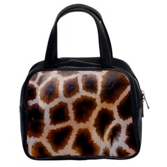 Giraffe Skin Design Classic Handbag (two Sides)