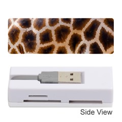 Giraffe Skin Design Memory Card Reader (stick) by Excel